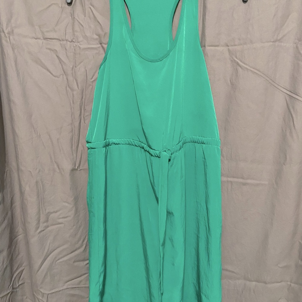 Lush green racerback dress